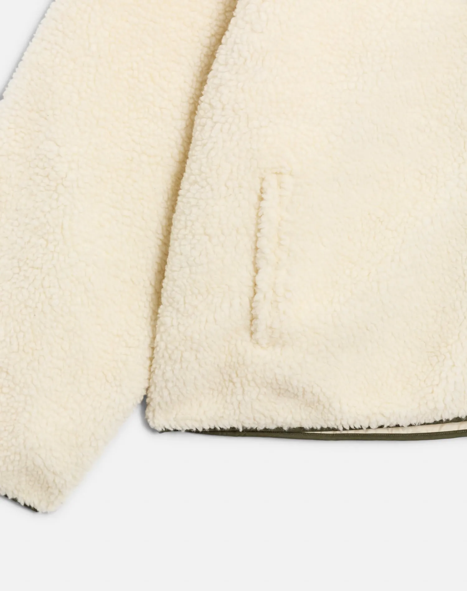 Cocoon Liner Jacket - Vintage White sold by Re/Done product image thumbnail 5