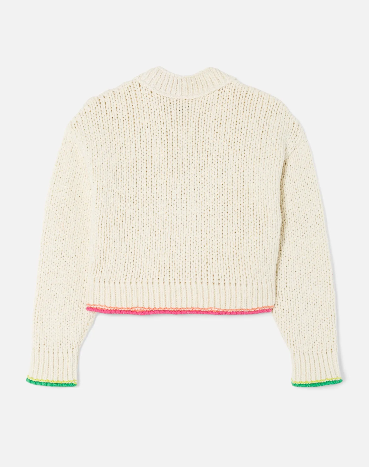 90s Crop Cardigan - Ivory Combo sold by Re/Done product image thumbnail 2