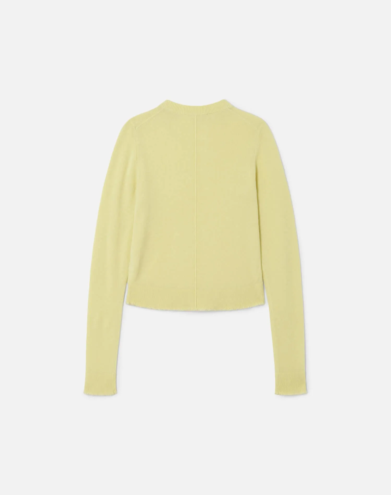 Cashmere Crewneck Pullover - Limeade sold by Re/Done product image thumbnail 2