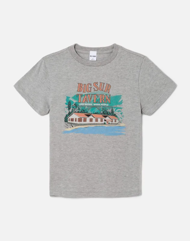 Classic "Big Sur" Tee - Heather Grey sold by Re/Done