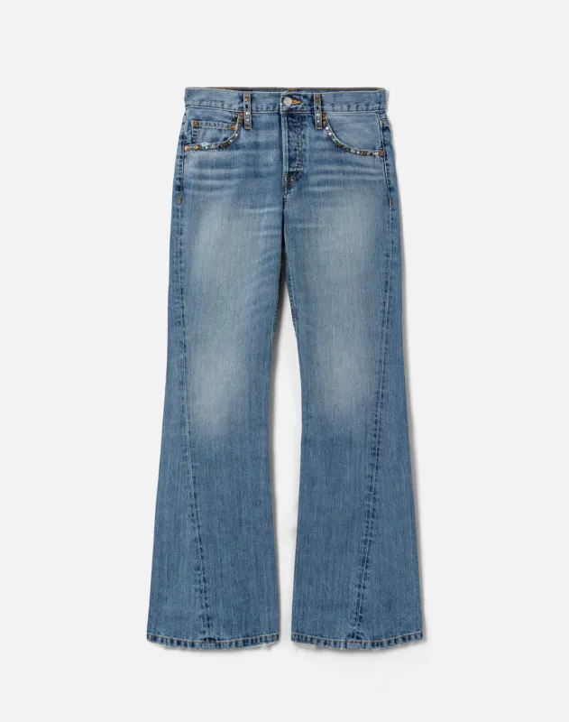 Twisted Mid Rise Bootcut - Thunderstruck made by Re/Done