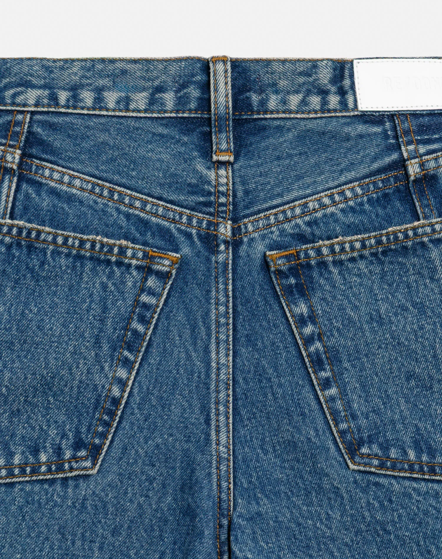 The Ollie Jean - Blue Mere sold by Re/Done product image thumbnail 5