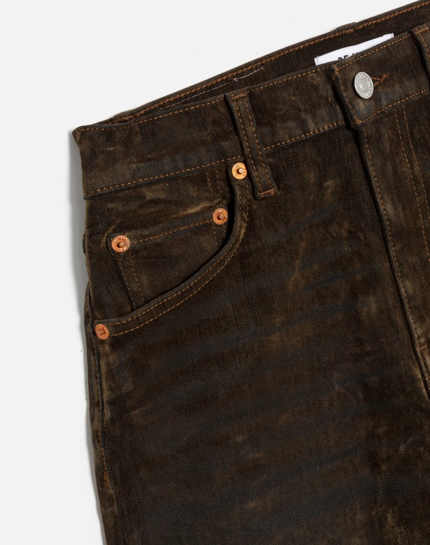 The Blondie - Olive Branch Flocked sold by Re/Done product image thumbnail 3