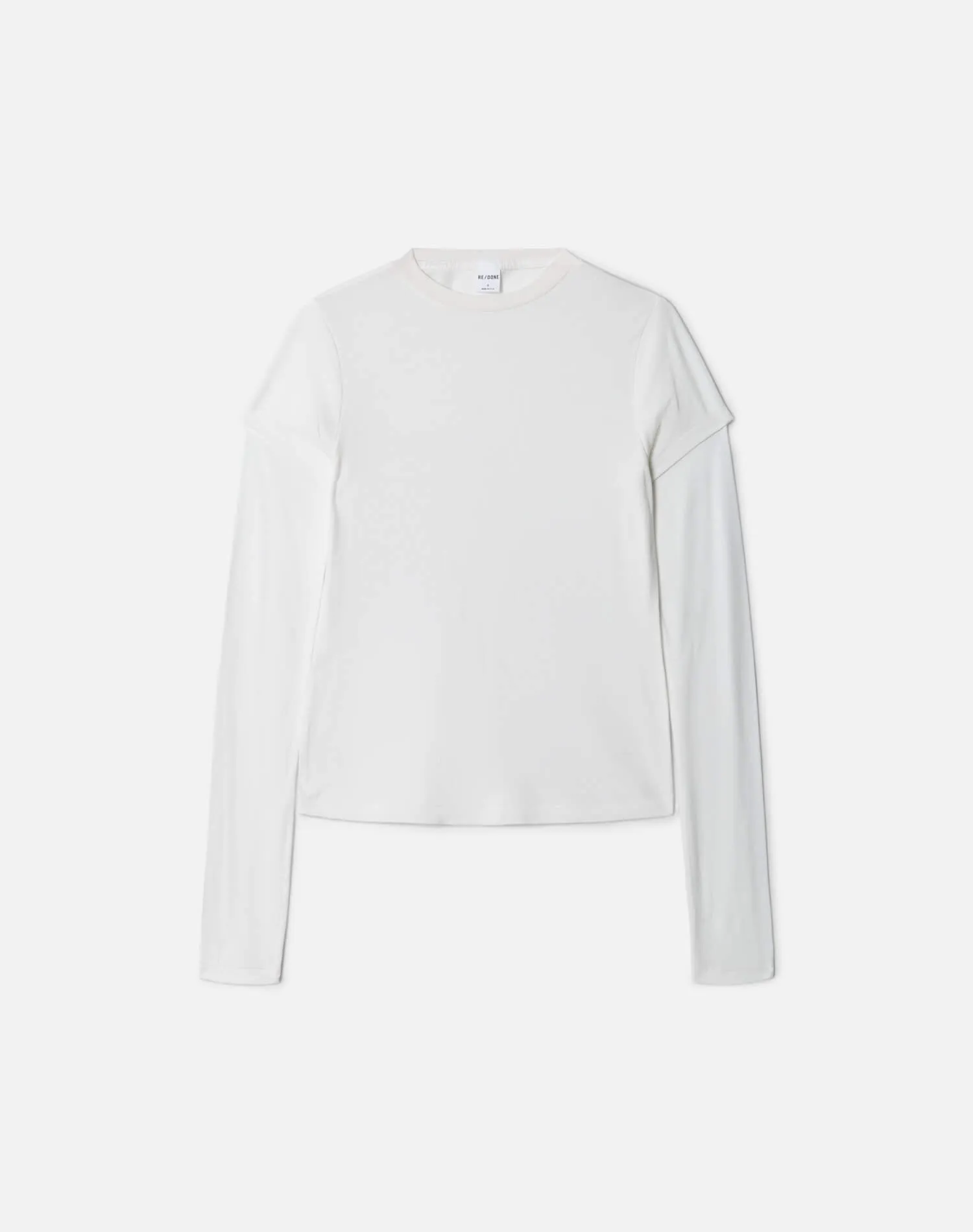Slim Layer Long Sleeve - Off White sold by Re/Done