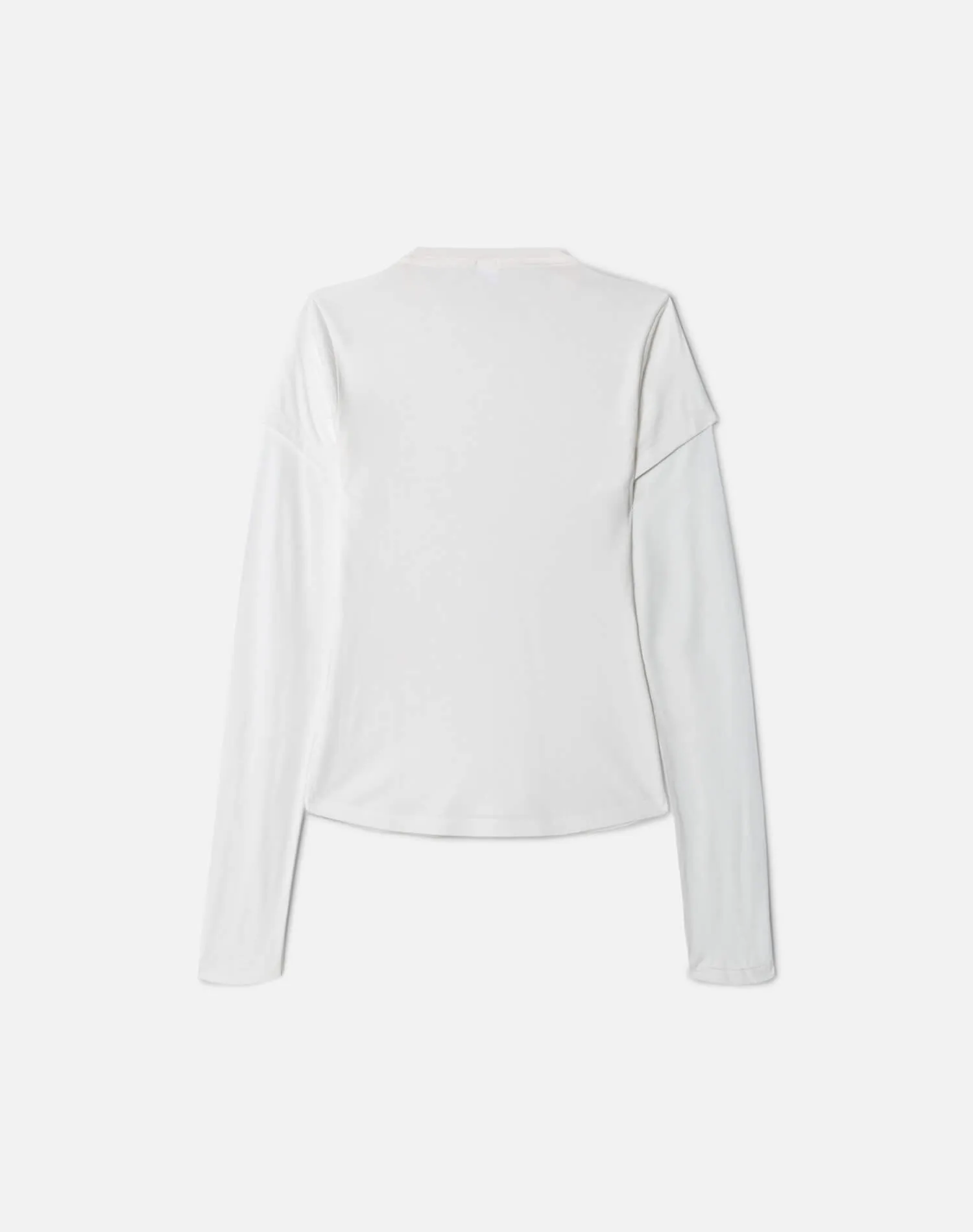 Slim Layer Long Sleeve - Off White sold by Re/Done product image thumbnail 2