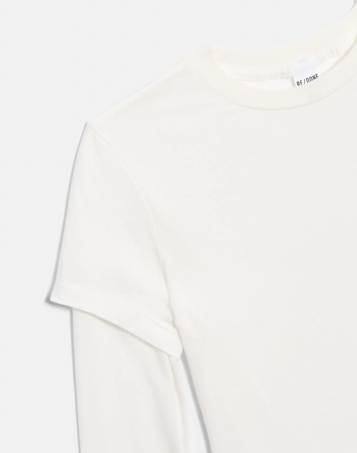 Slim Layer Long Sleeve - Off White sold by Re/Done product image thumbnail 4