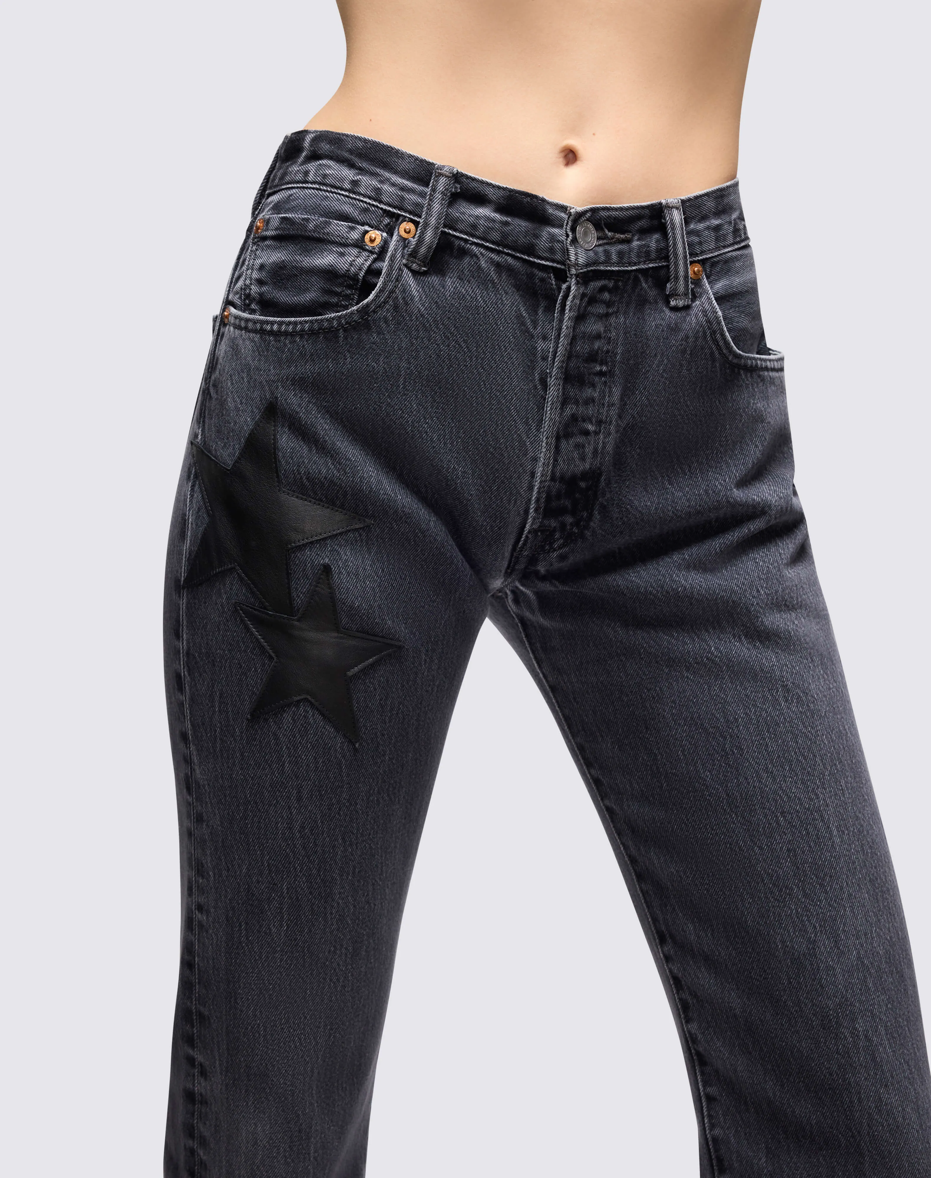 Levi's Star 90s Jean - Black Star sold by Re/Done product image thumbnail 5