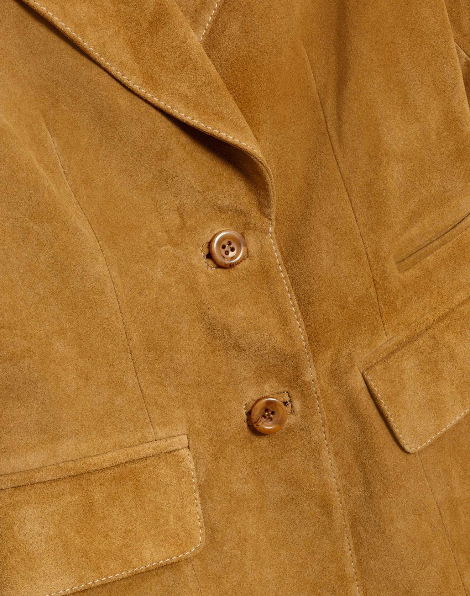 Classic Suede Blazer - Tobacco sold by Re/Done product image thumbnail 5