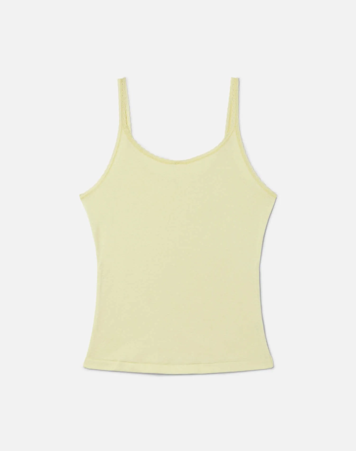 Lace Strap Tank - Limeade sold by Re/Done product image thumbnail 2