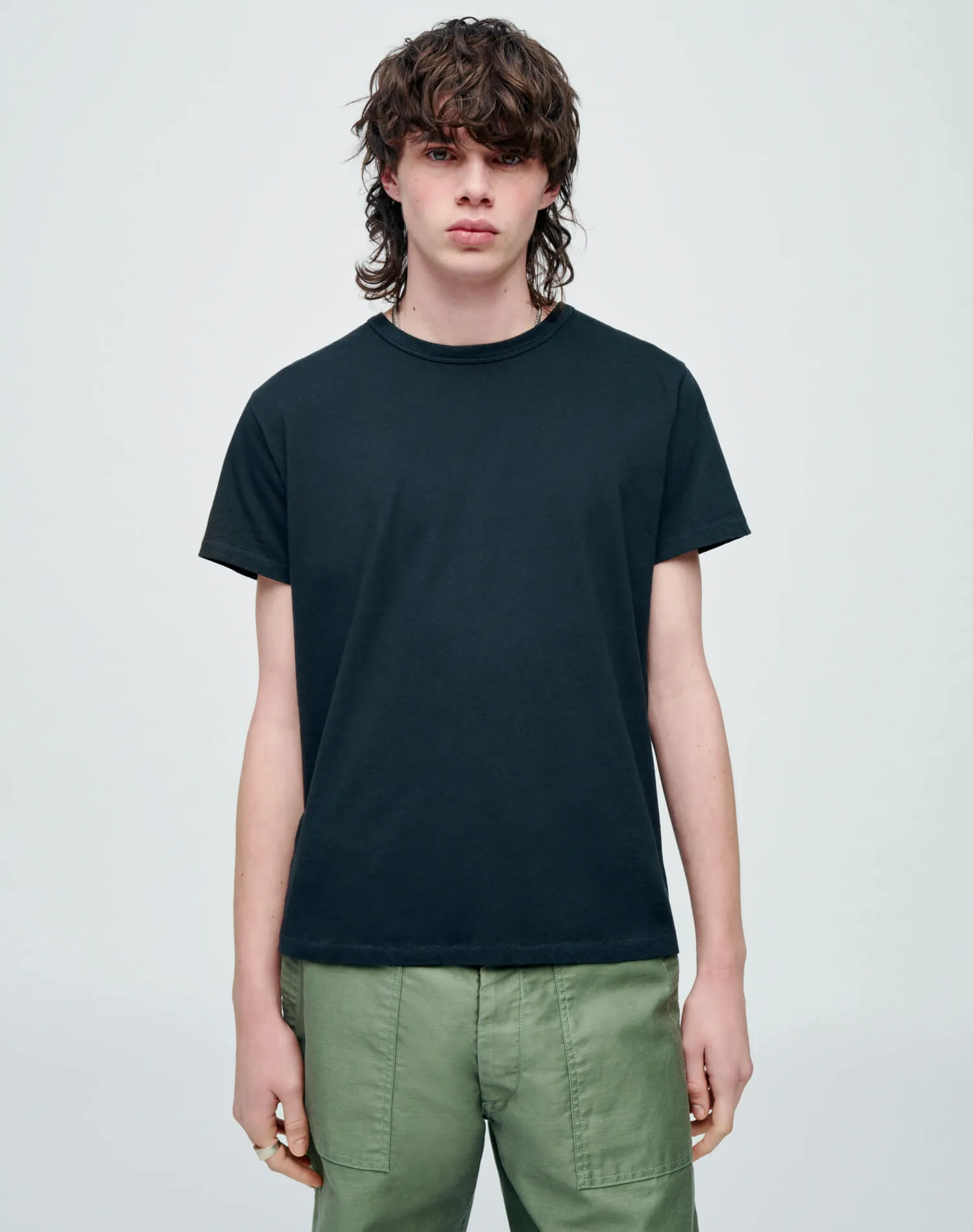 Hanes Loose Tee - Aged Black sold by Re/Done