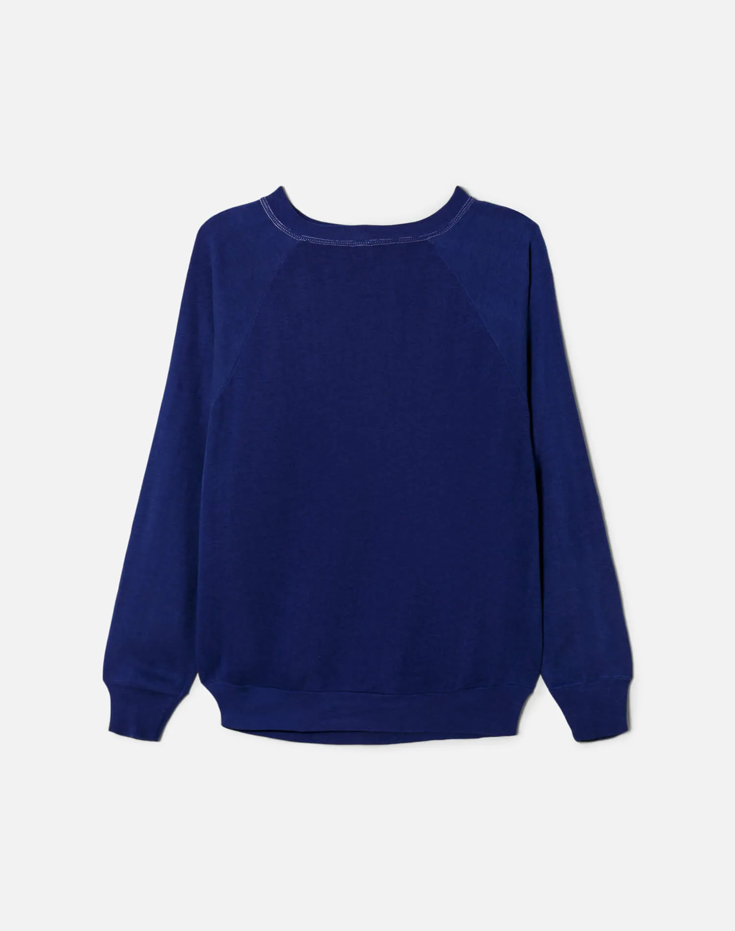 Upcycled "Ray of Sunshine" Sweatshirt - Dark Blue sold by Re/Done product image thumbnail 2