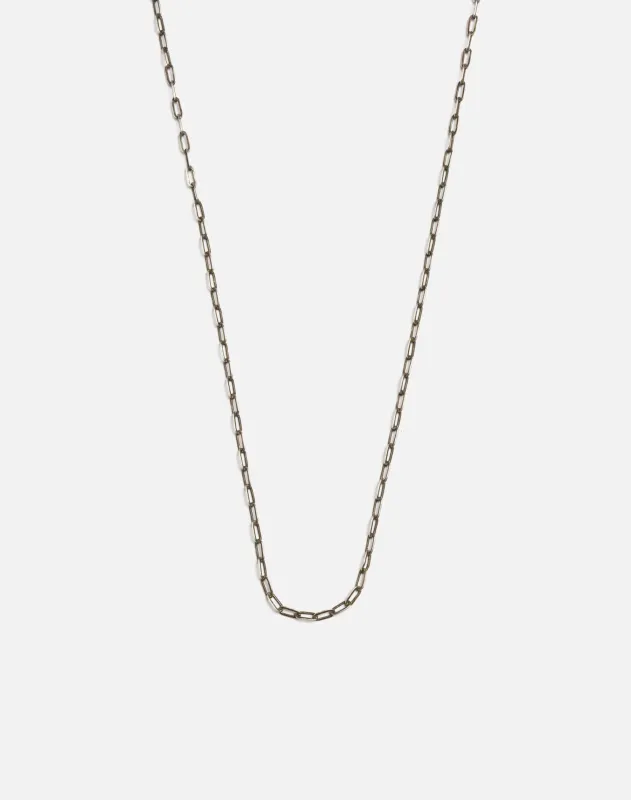 70s Sterling Silver Link Chain -#9 sold by Re/Done