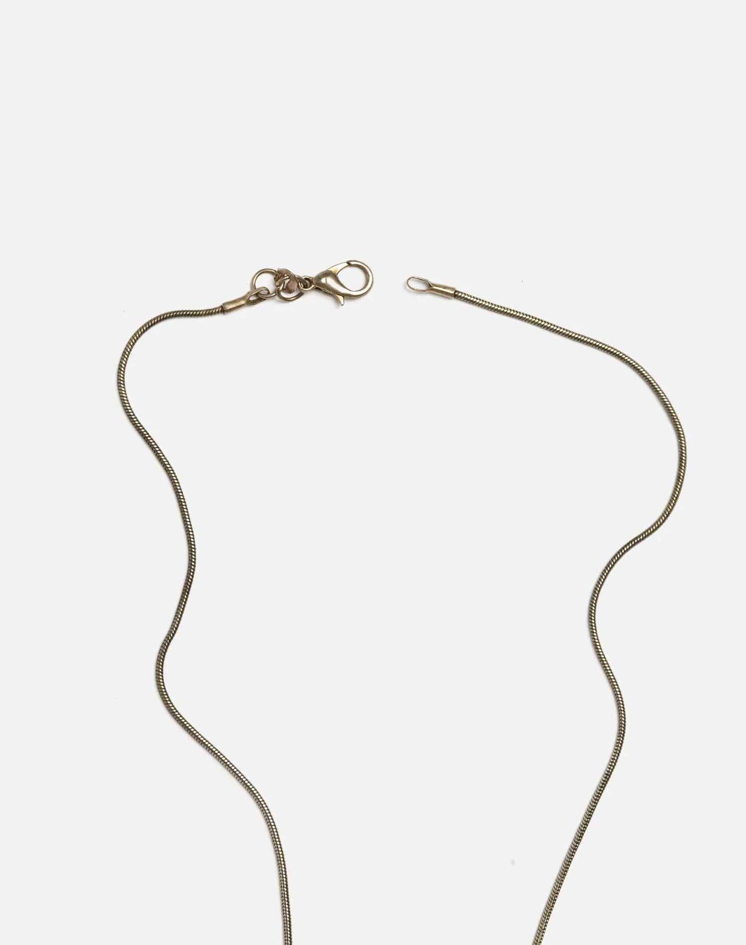 70s Sterling Locket Necklace -#7 sold by Re/Done product image thumbnail 4