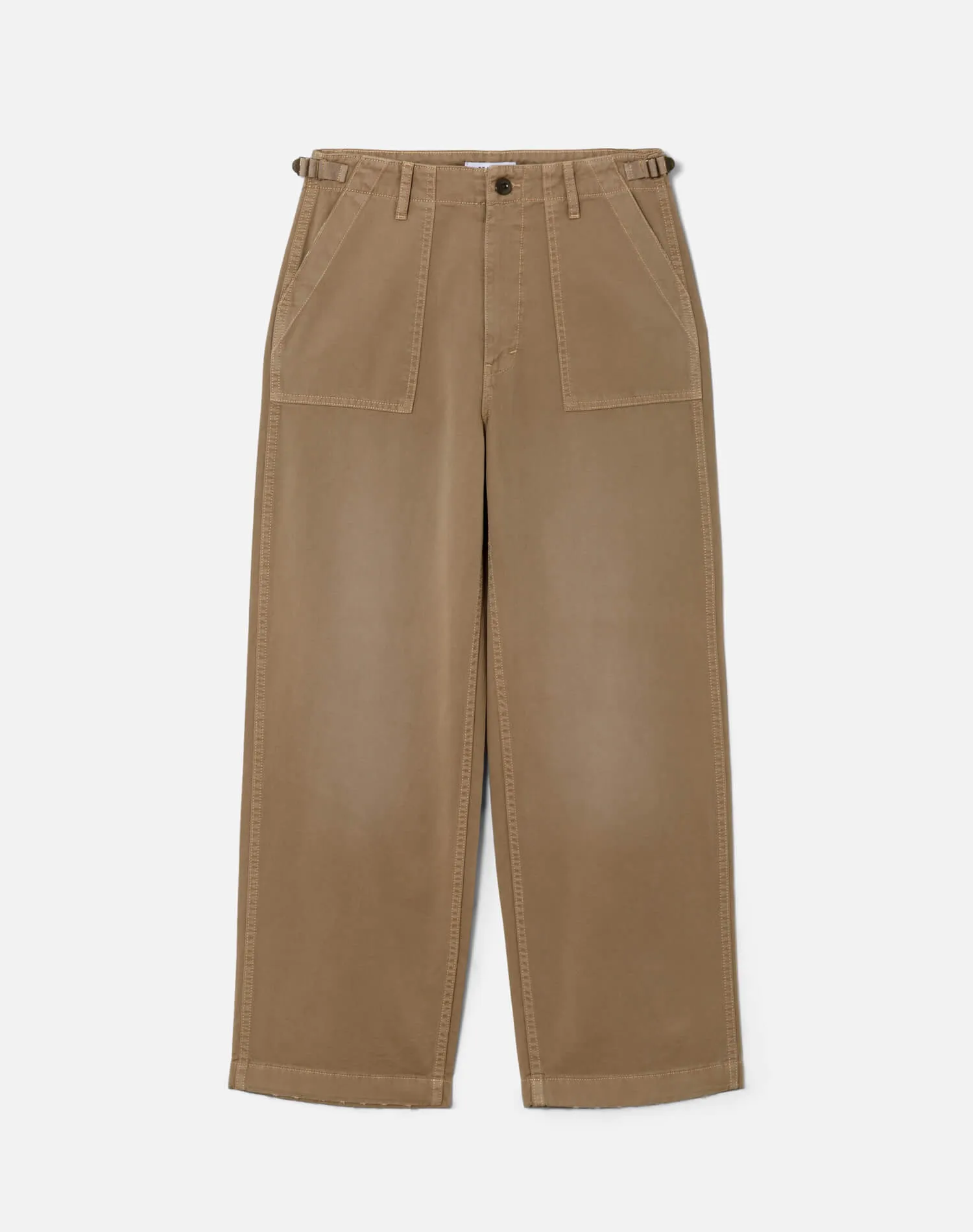 The Trooper Pant - Khaki Like sold by Re/Done
