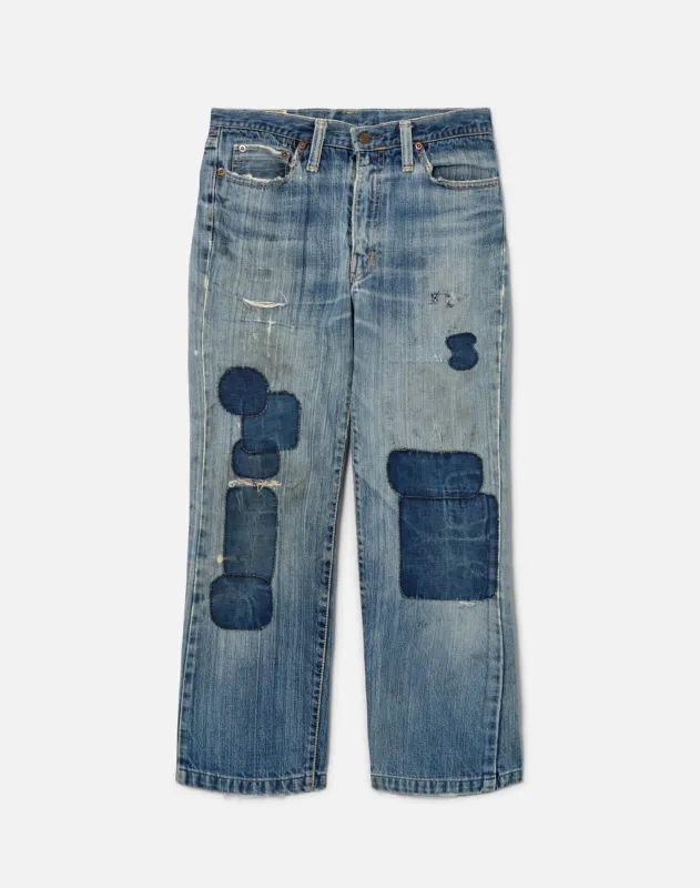 60s Vintage Custom Repair Denim -#128 sold by Re/Done