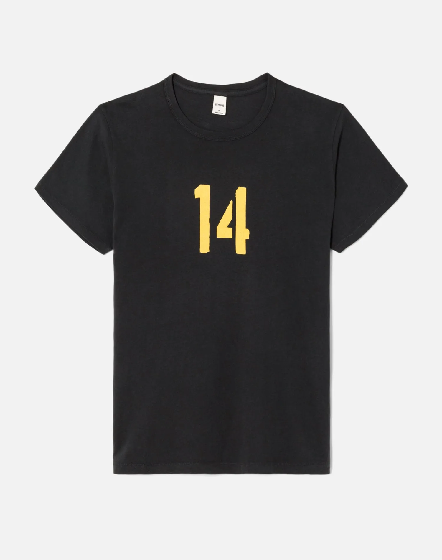 Classic "Established" Tee - Aged Black sold by Re/Done