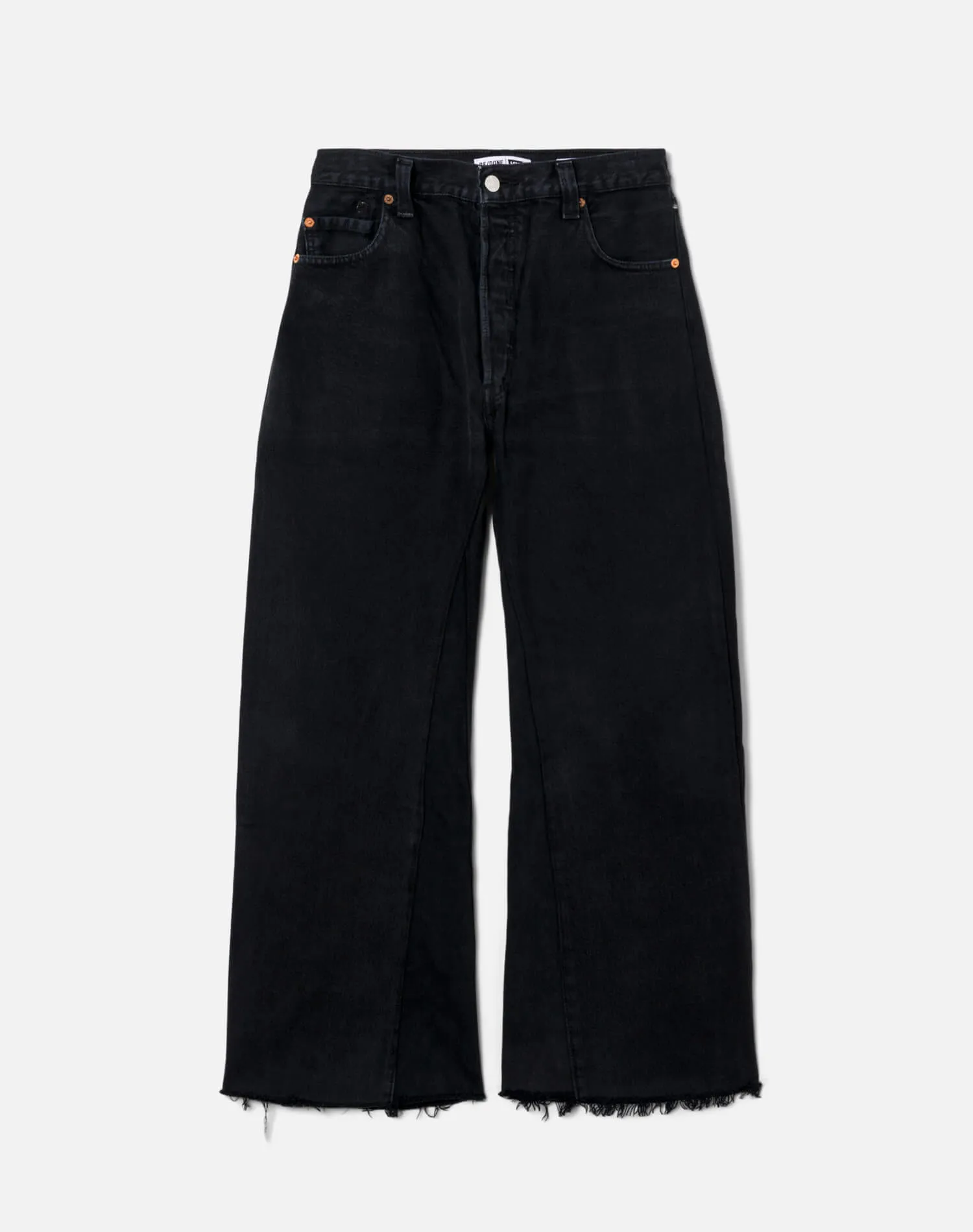 Levi's Wide Leg Crop - Black sold by Re/Done