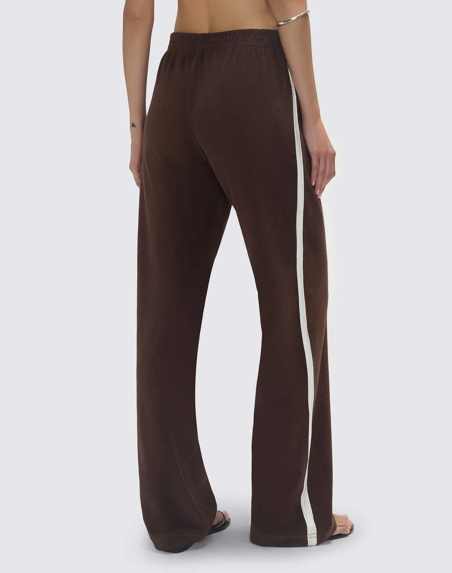 Terry Track Pant - Brunette sold by Re/Done product image thumbnail 4