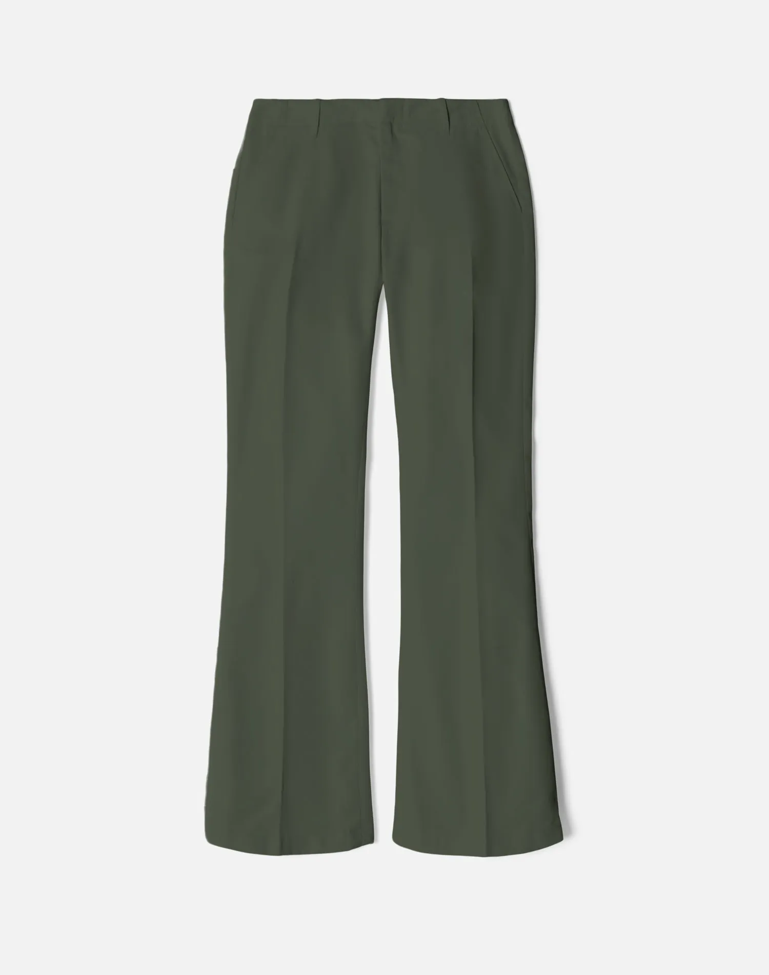 Flared Trouser - Army sold by Re/Done