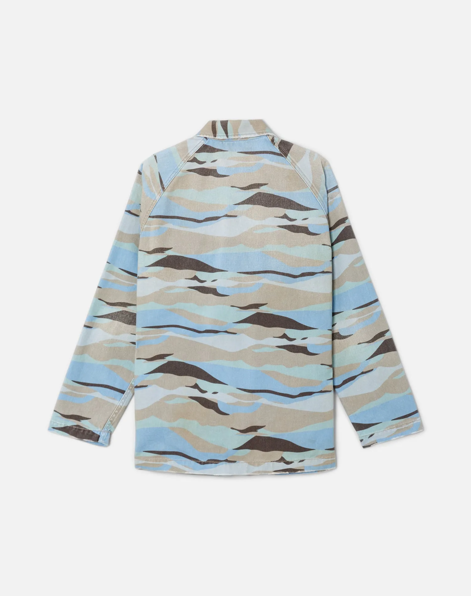 The Ollie Utility Jacket - Blue Camo sold by Re/Done product image thumbnail 2