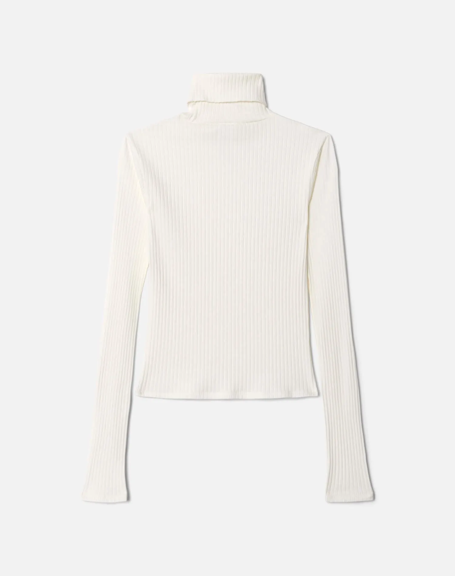 Ribbed Turtleneck - Vintage White Size XS sold by Re/Done product image thumbnail 2