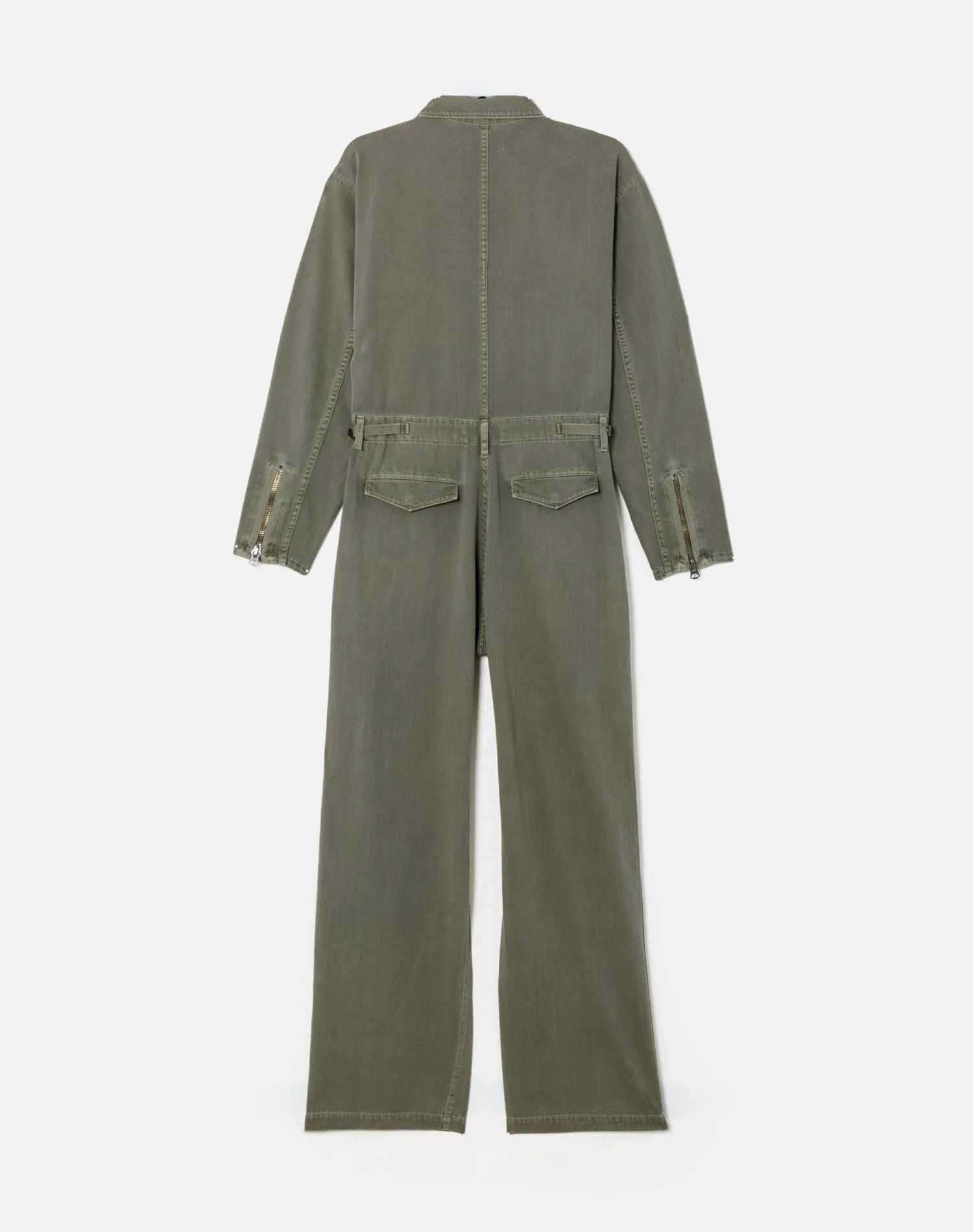 Zip Front Military Jumpsuit - Washed Military sold by Re/Done product image thumbnail 2