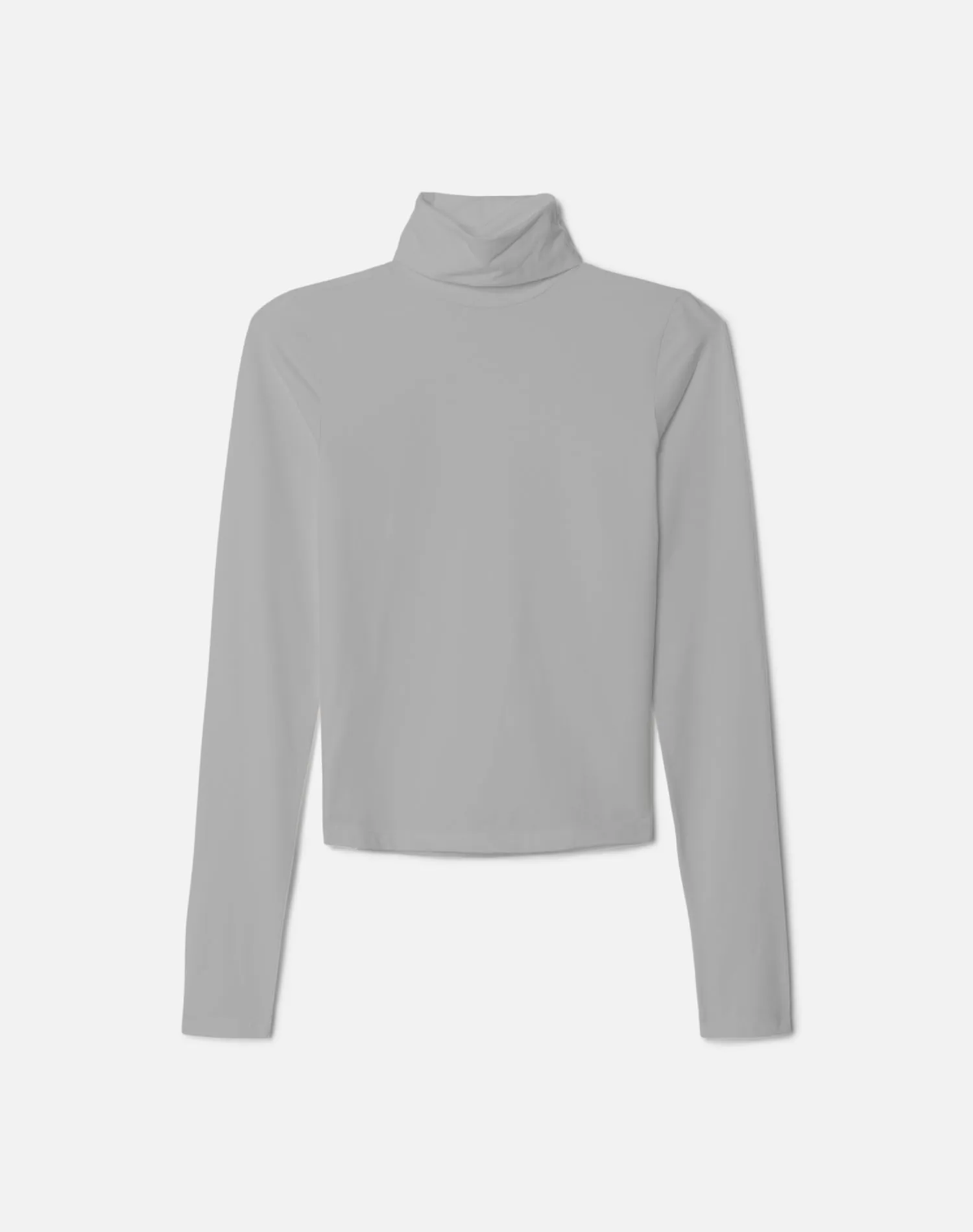Sheer Turtleneck - Light Grey sold by Re/Done
