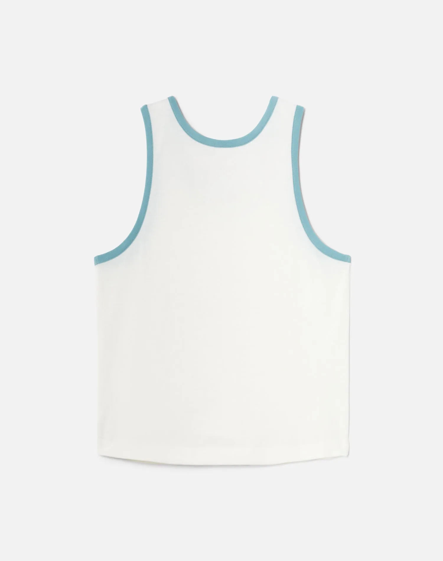 Bama Tank - Vintage White With Seaglass sold by Re/Done product image thumbnail 2