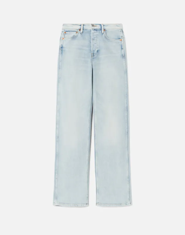 High Rise Loose - Calm Waters sold by Re/Done