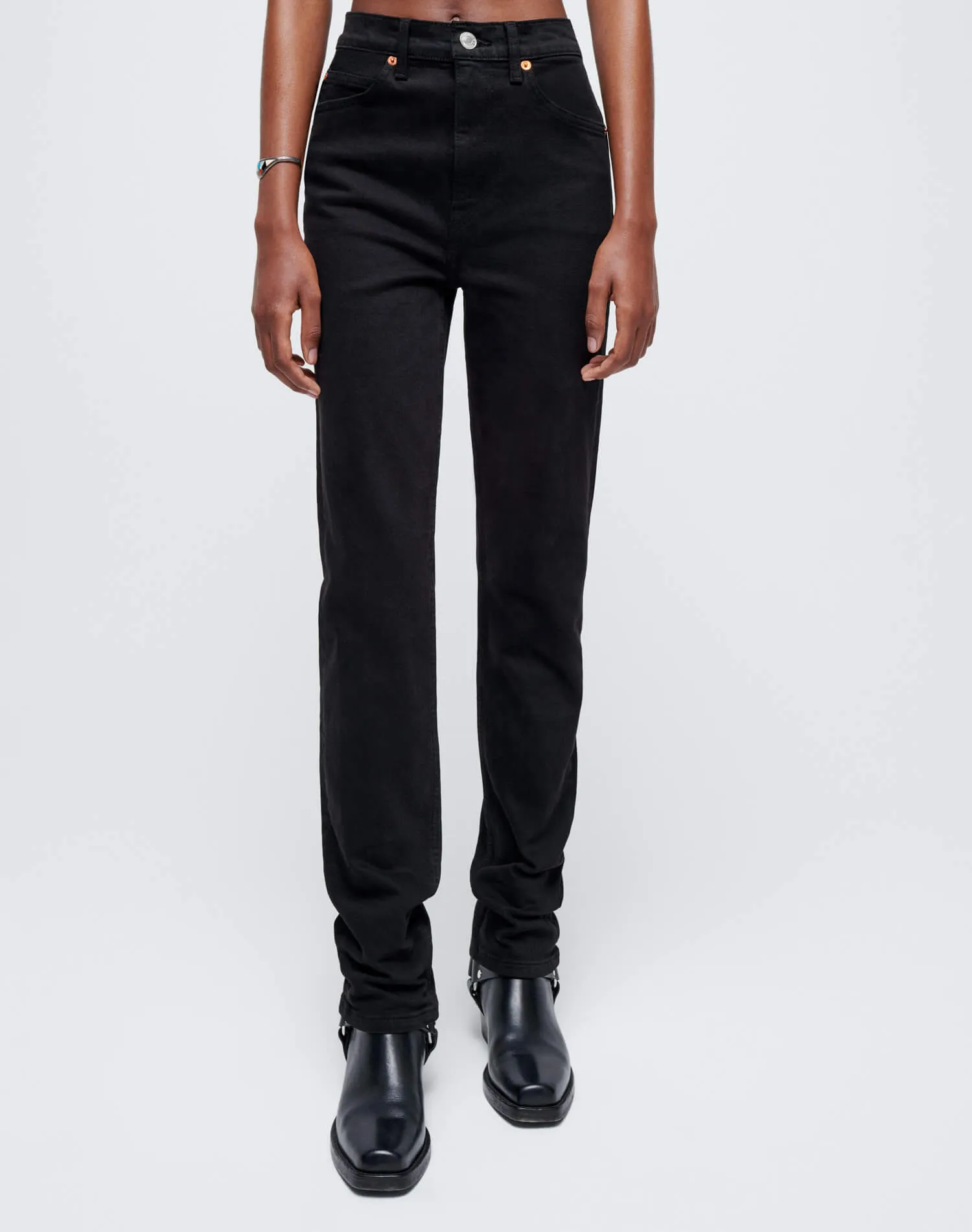 70s Straight - Black sold by Re/Done product image thumbnail 3