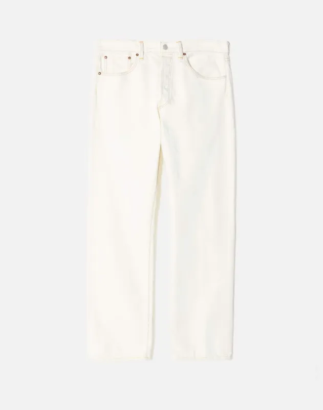 Men'S 50s Straight - Faded White made by Re/Done