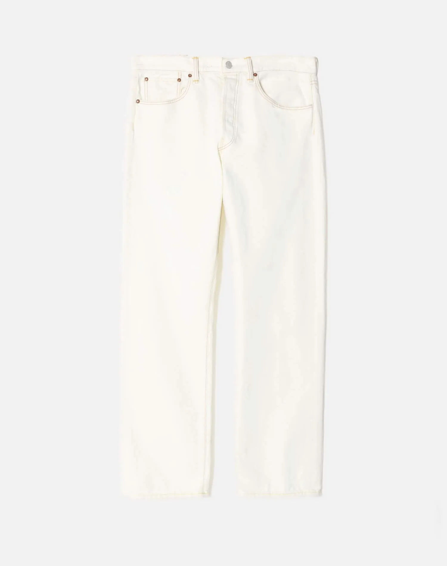 Men'S 50s Straight - Faded White sold by Re/Done