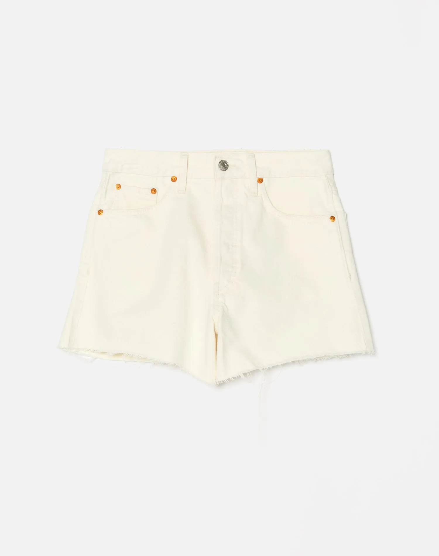 90s Low Slung Short - Vintage White Size 25 sold by Re/Done