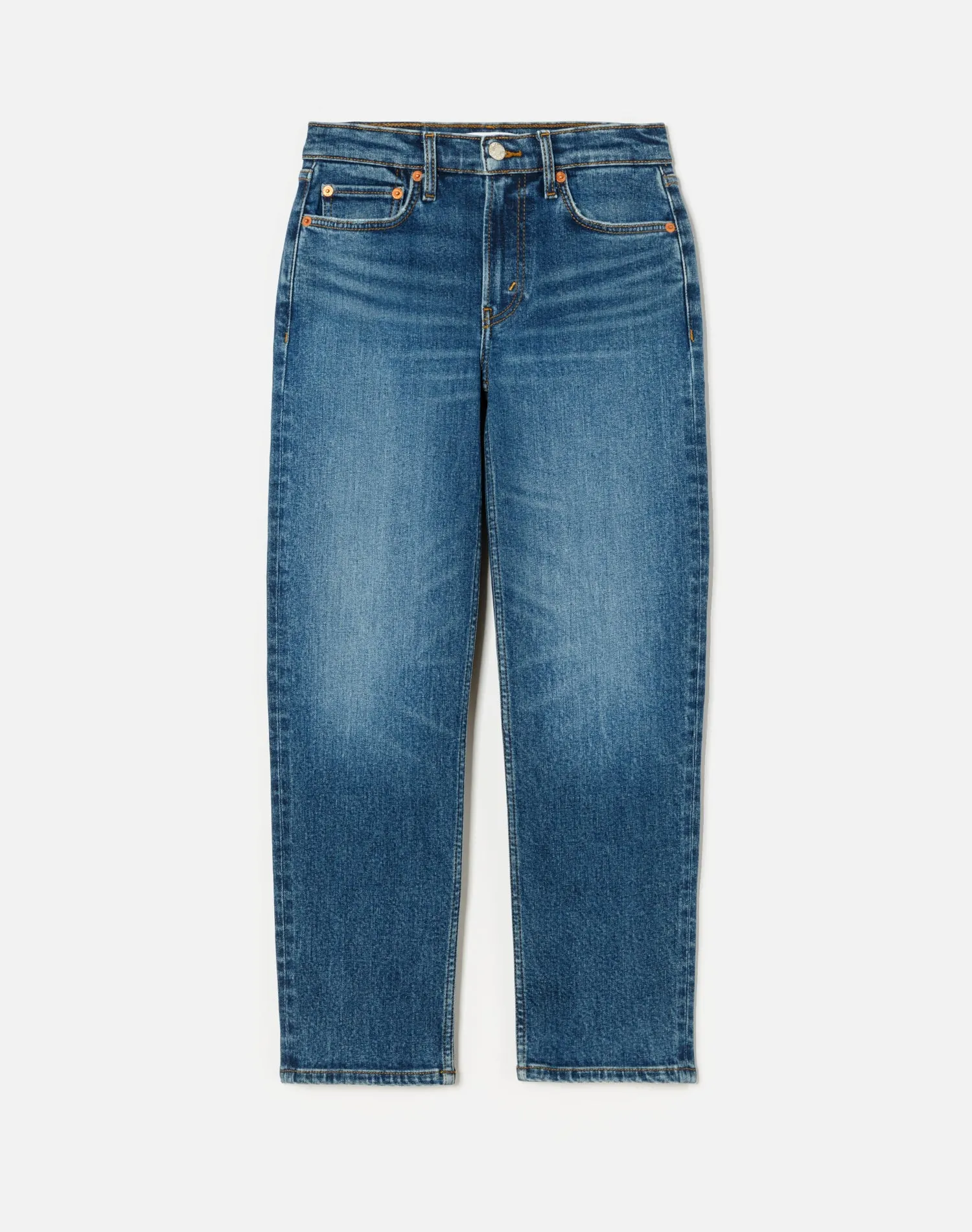 70s Mid Rise Stove Pipe - Royal Fade sold by Re/Done