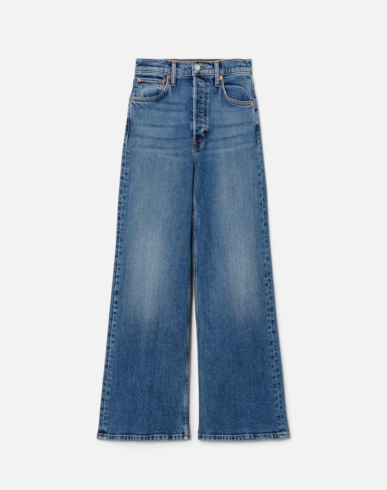 High Rise Wide Leg Crop - Mid 70s sold by Re/Done