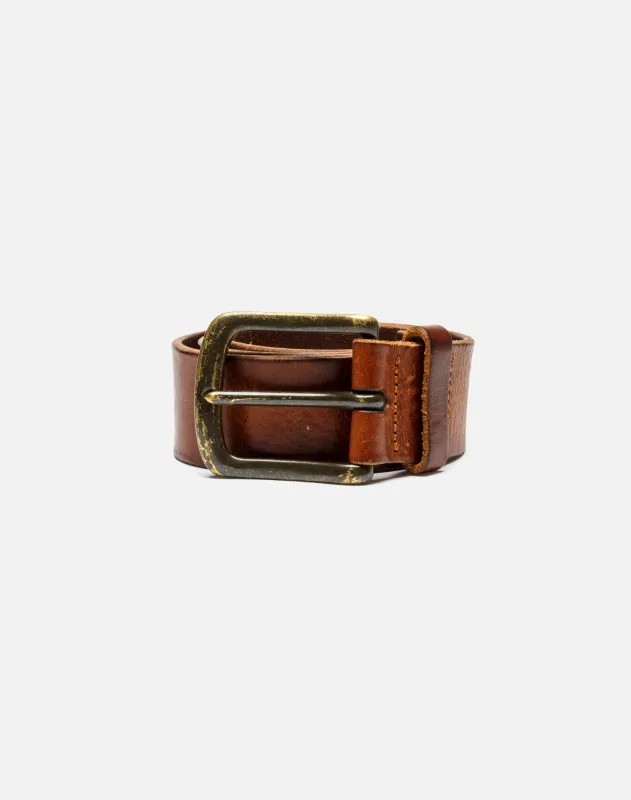 90s Leather Belt -#1016 sold by Re/Done