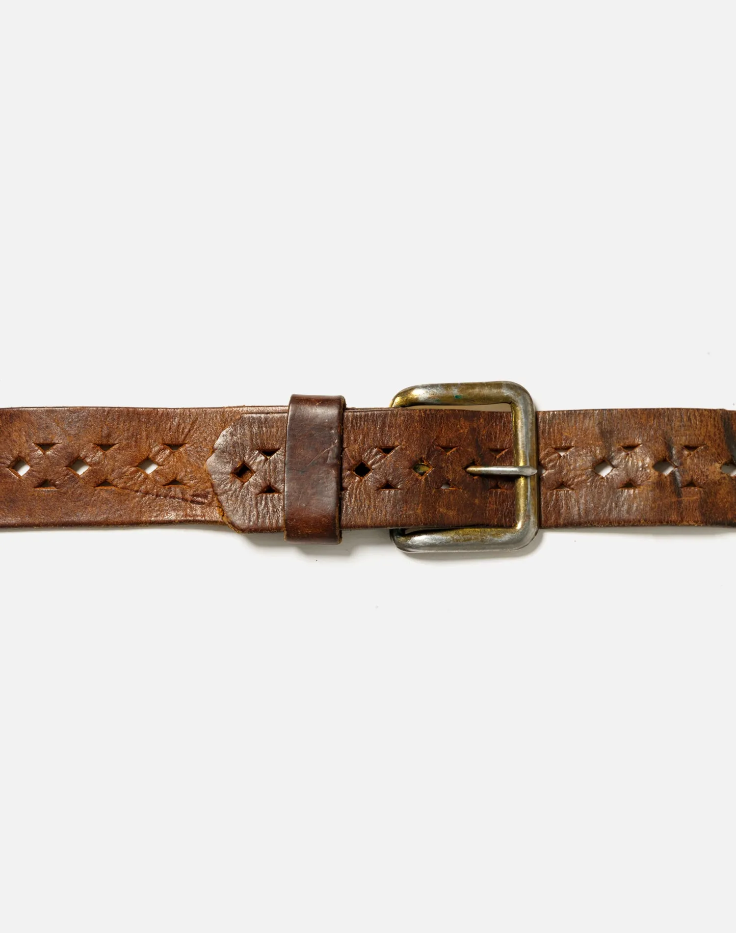 70s Cutout Leather Belt -#1015 sold by Re/Done product image thumbnail 4