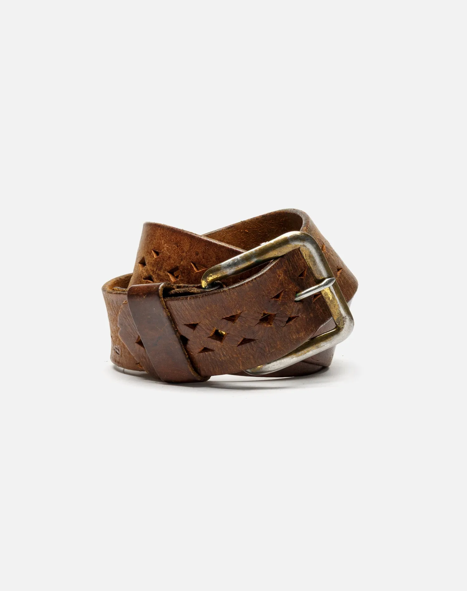 70s Cutout Leather Belt -#1015 sold by Re/Done product image thumbnail 5