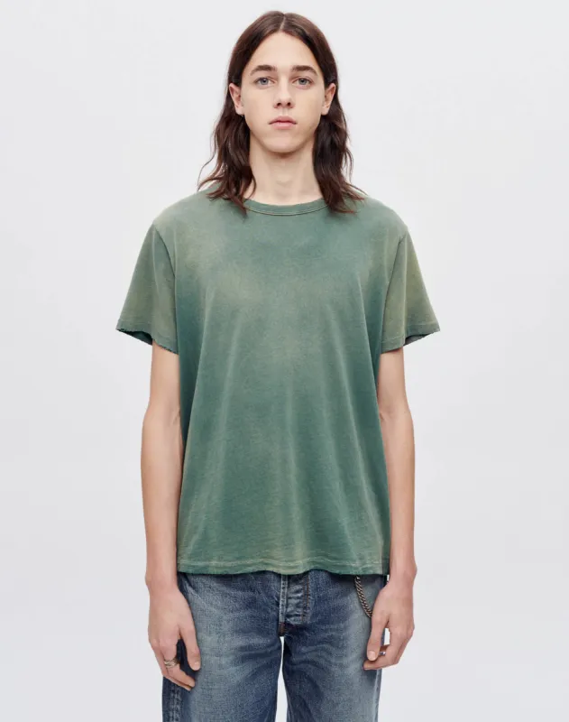 Hanes Classic Tee - Sun Faded Forest Green sold by Re/Done