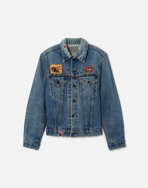 60s Levis Patchwork Jacket -#1078 sold by Re/Done
