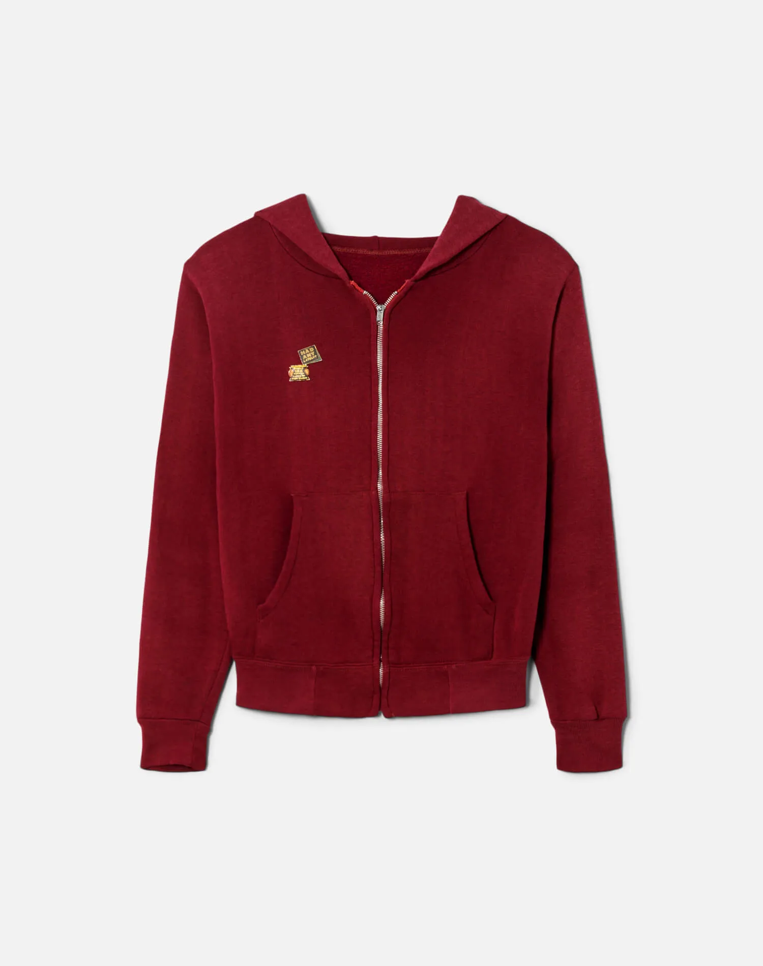 70 Zip Up Hoodie With Pins -#1062 sold by Re/Done