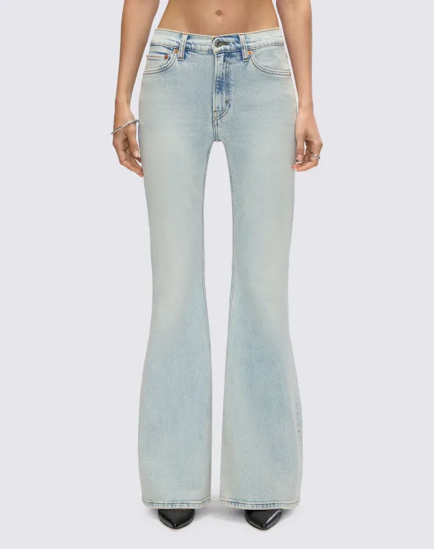 Comfort Stretch The Strutter - Solana Blue made by Re/Done