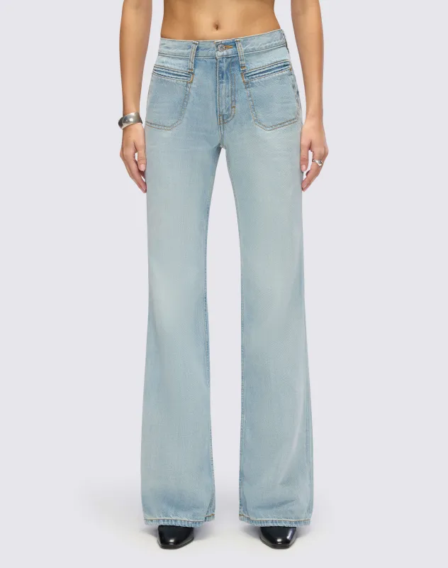 West Californian - Solana Blue made by Re/Done