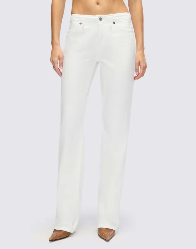 The Sanasa Jean - Blanco sold by Re/Done