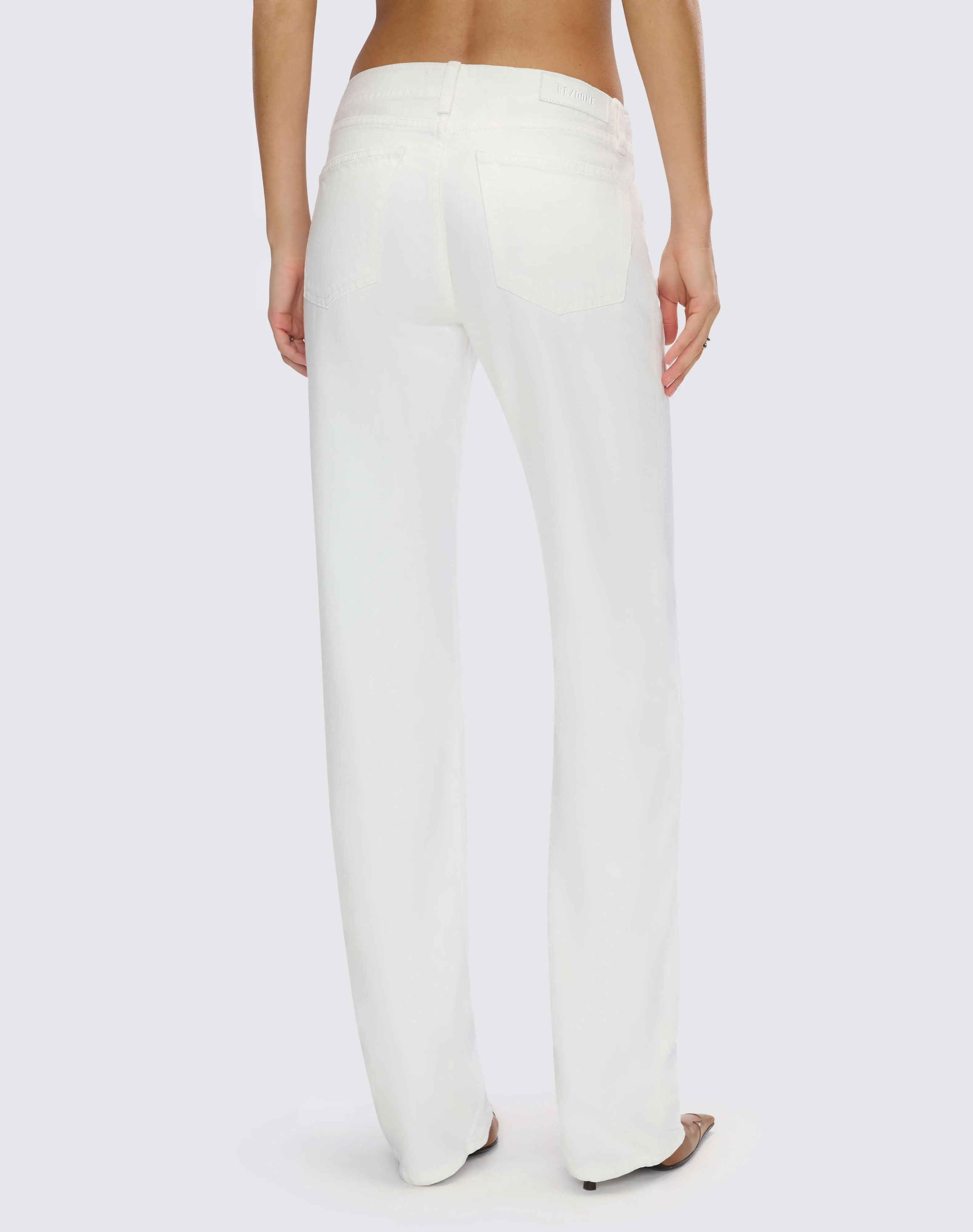 The Sanasa Jean - Blanco sold by Re/Done product image thumbnail 2