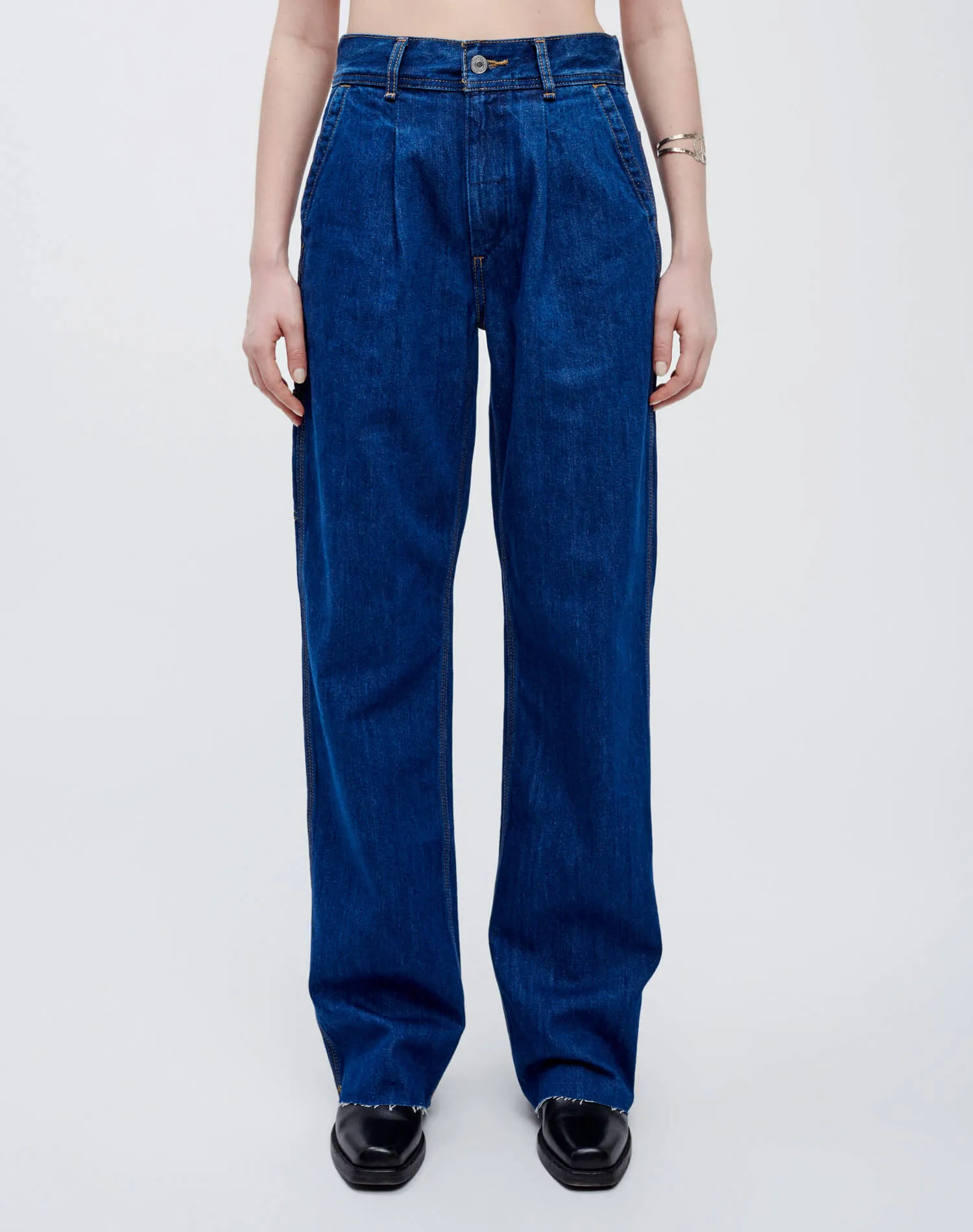 Utility Loose Jean - True Rinse sold by Re/Done product image thumbnail 3