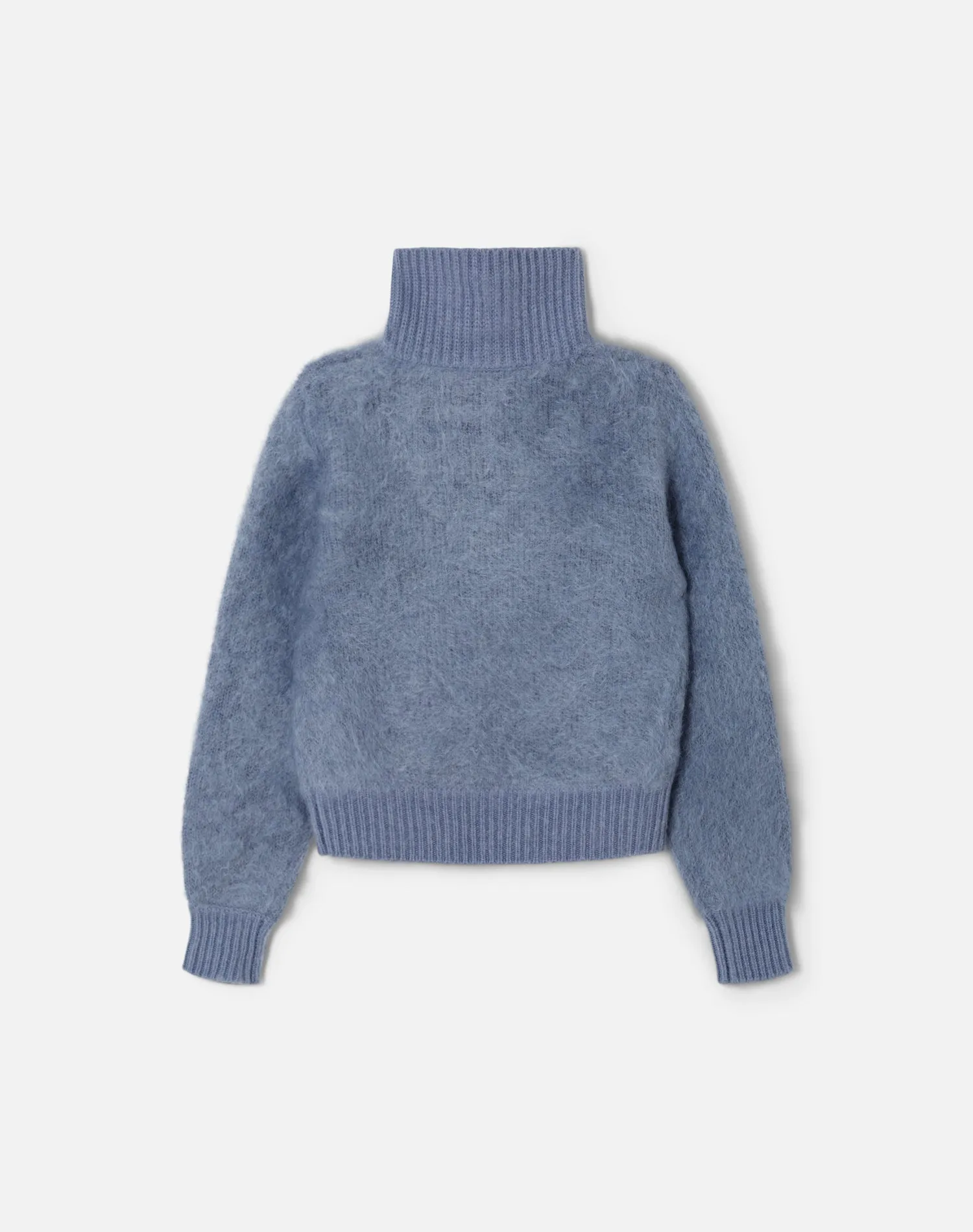 Zip Mock Pullover - Light Blue sold by Re/Done product image thumbnail 2