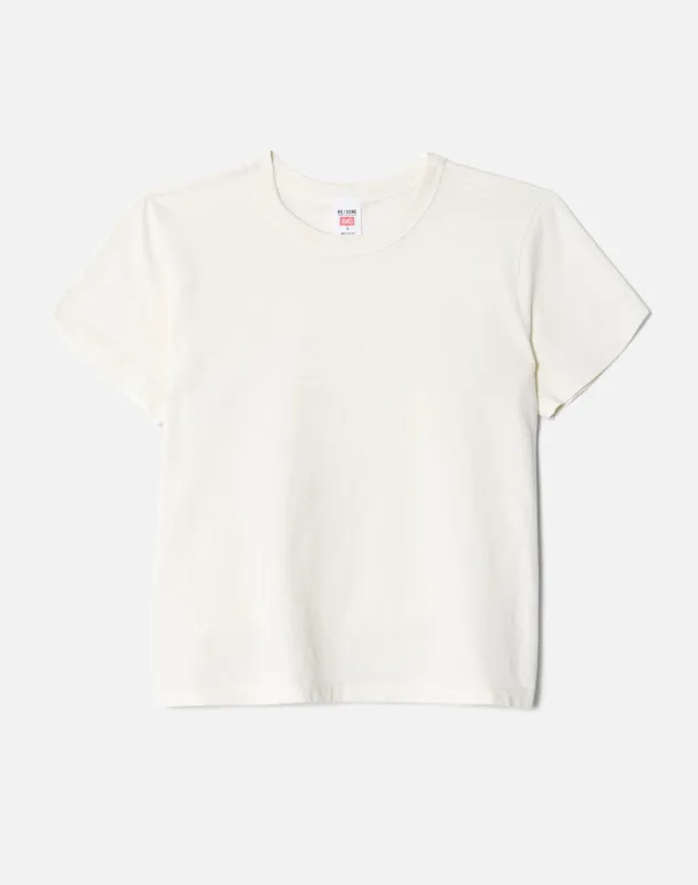 Hanes Boy Tee - Vintage White made by Re/Done
