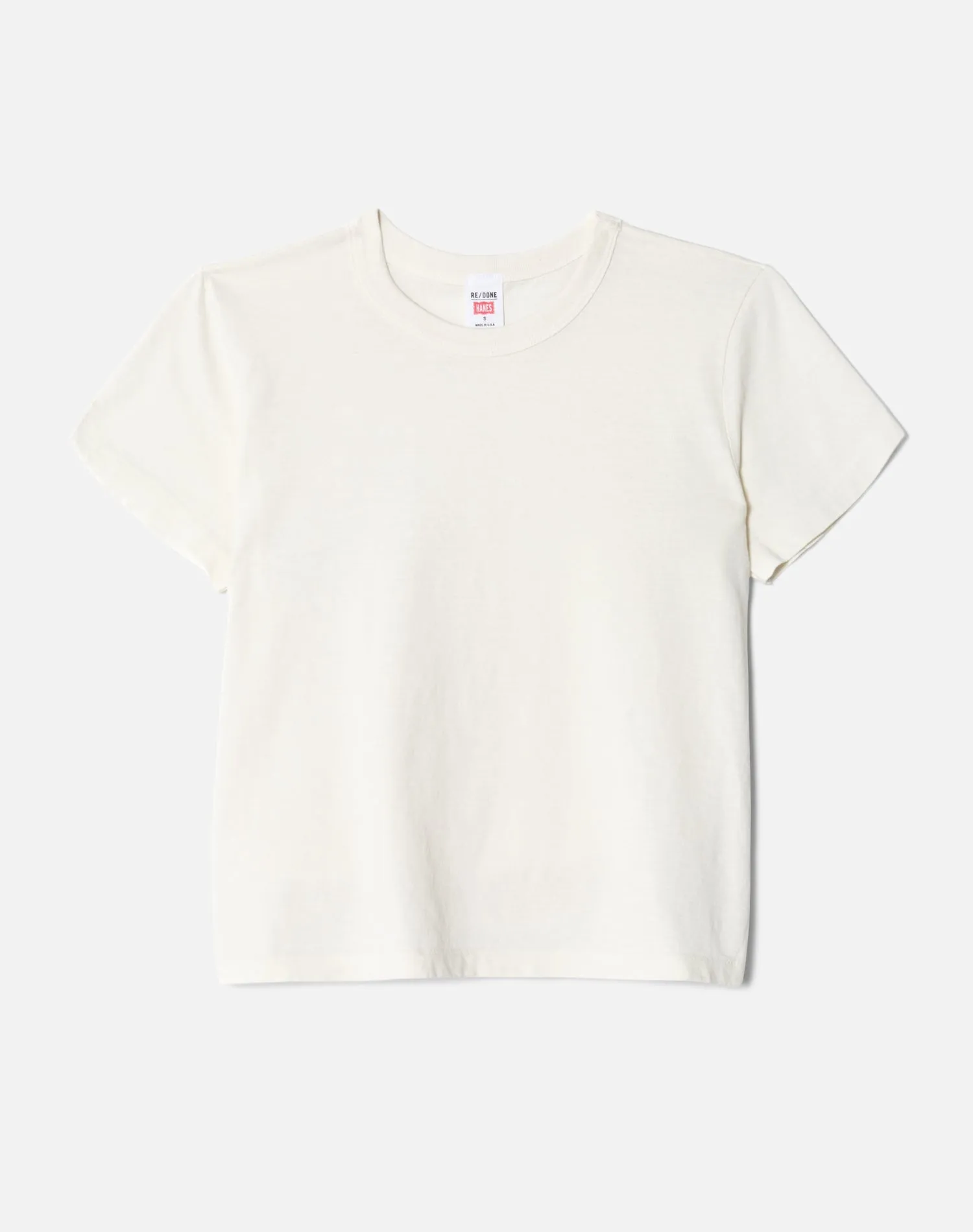 Hanes Boy Tee - Vintage White sold by Re/Done