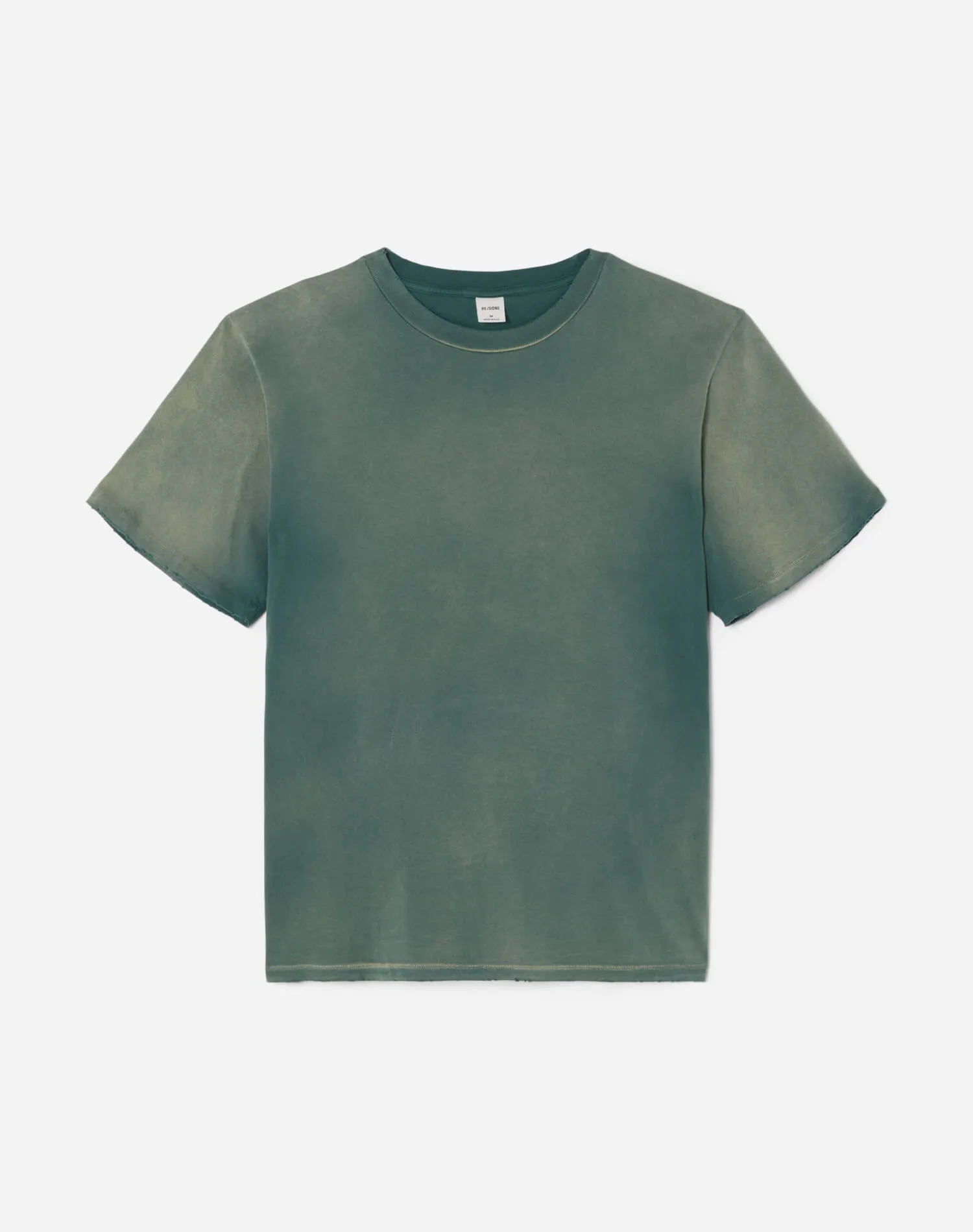 Men's Loose Tee - Sun Faded Forest Green sold by Re/Done